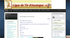 Desktop Screenshot of ligue-tir-auvergne.fr